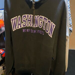 Jansport Black Zip-Up Hoodie